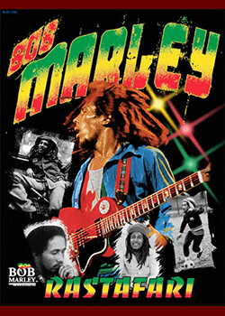 t-shirt Bob Marley simulation