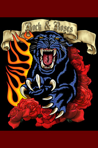 t-shirt Rock'n'Roses