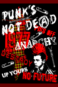 t-shirt Punk's Not Dead
