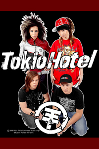t-shirt Tokio Hotel groupe