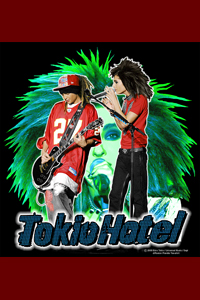 t-shirt Tokio Hotel scène